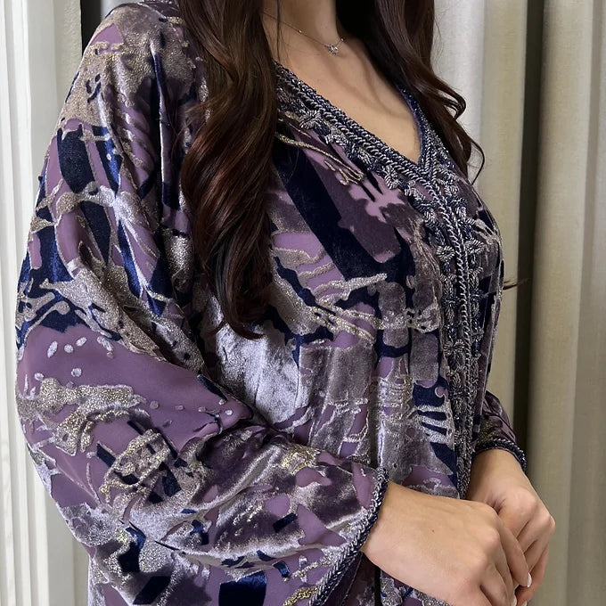 Printed Pure Velvet Handmade